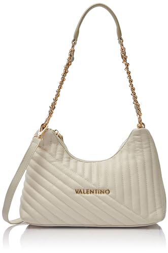 Valentino Damen Laax Re Schultertasche, Gebrochenes Weiß von Valentino