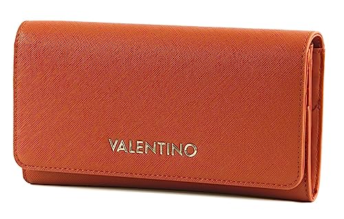 Valentino Damen Zero Re Reisezubehör-Brieftasche, Orange von Valentino