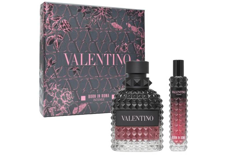 Valentino Duft-Set Uomo Born in Roma Intense EDP 50 ml + Travel Stick 10 ml Herren von Valentino