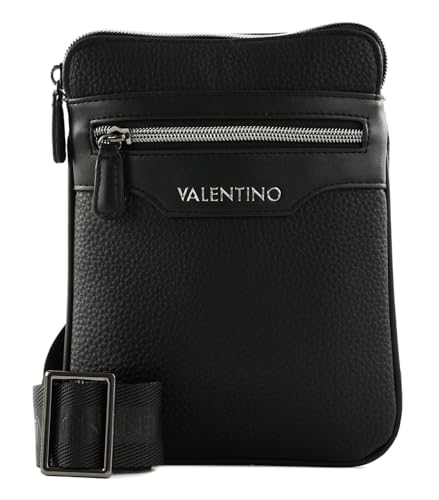 Valentino Herren Schultertasche/Umhängetasche EFEO Schwarz Kunstleder, 99-Ohne Größen:-, Color:schwarz von Valentino