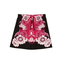 Valentino Herren-shorts Aus Rosa Seide - 100% Reine Seide Mit Taschen von Valentino