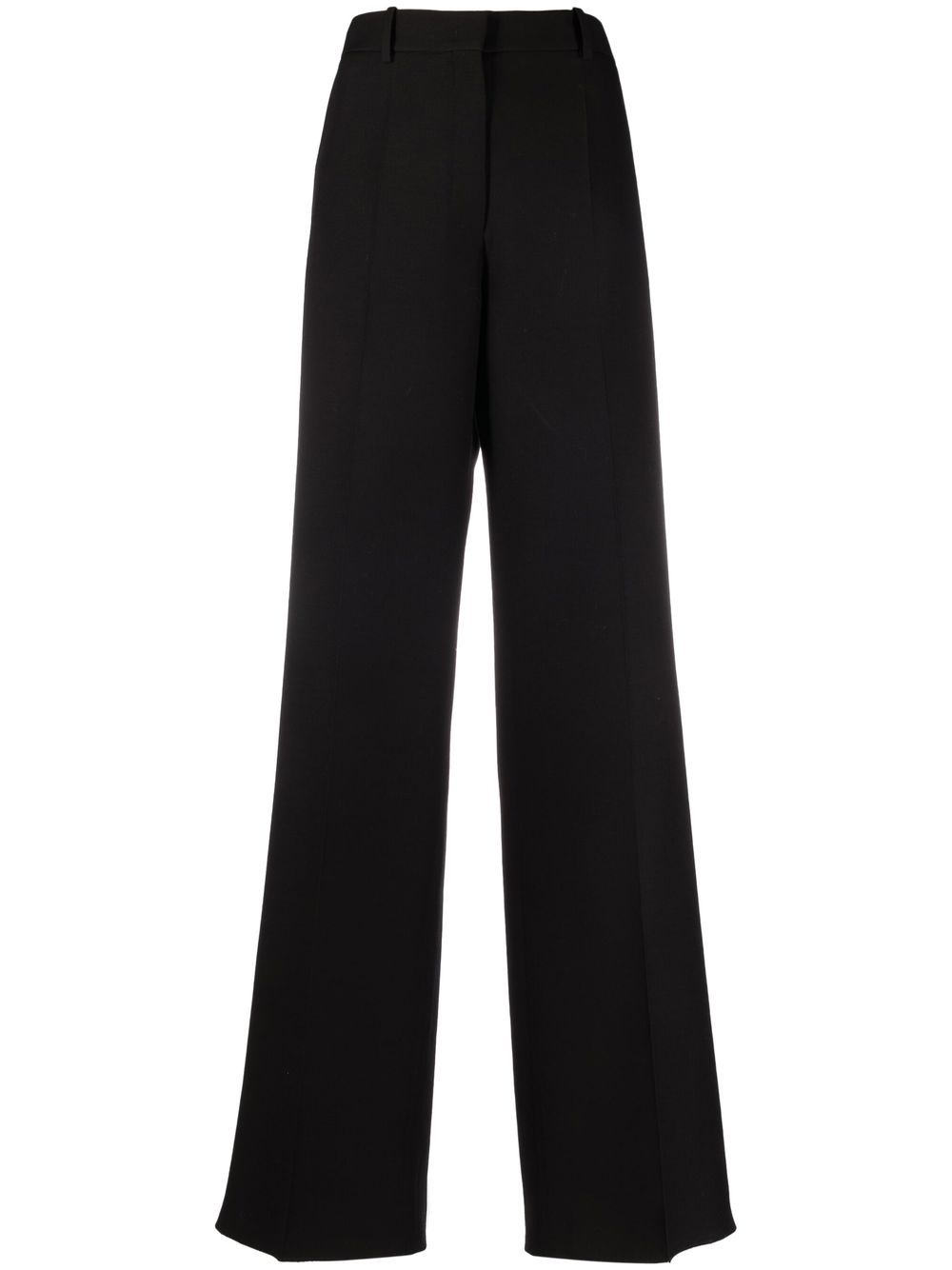 Valentino Garavani High-Waist-Hose mit weitem Bein - Schwarz von Valentino Garavani