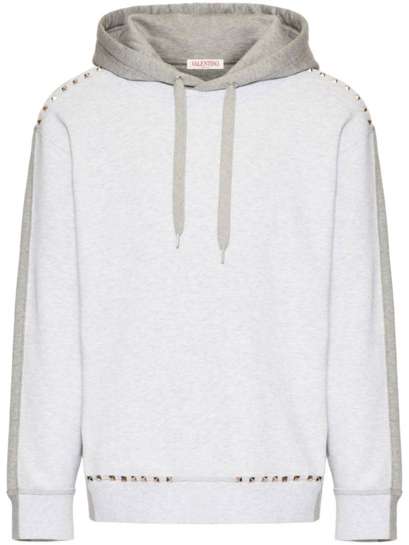 Valentino Garavani Rockstud Untitled Hoodie - Grau von Valentino Garavani