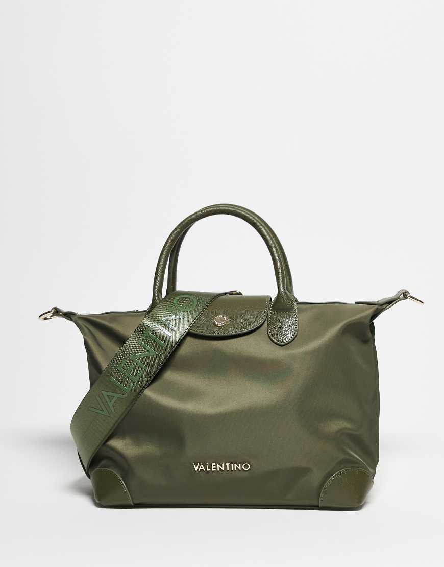 Valentino - Jolly Re - Nylon-Tragetasche in Grün von Valentino