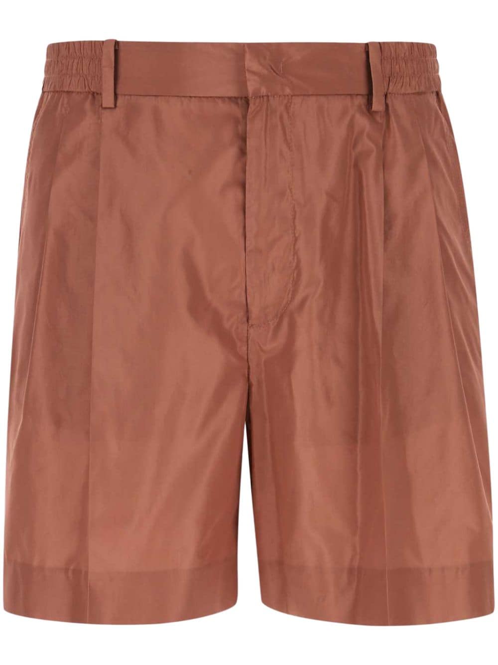 Valentino Garavani Klassische Shorts mit Falten - Braun von Valentino Garavani