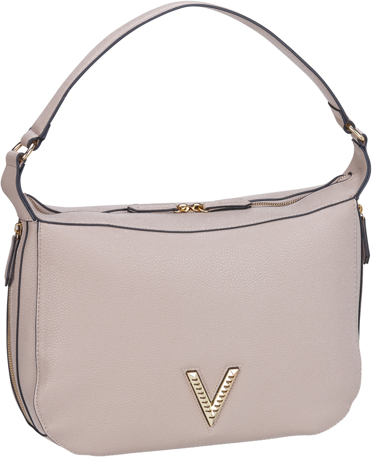 Valentino Oregon RE Hobo Bag A03  in Beige (8.7 Liter), Beuteltasche von Valentino