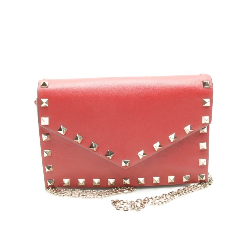 Valentino Rockstud Abendtasche Rot von Valentino