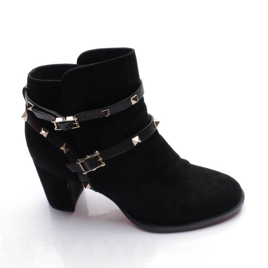 Valentino Rockstud Ankle Boots EUR 38,5 Schwarz von Valentino