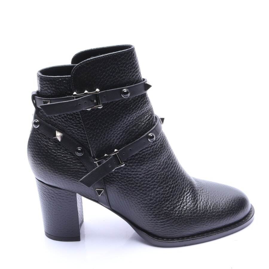 Valentino Rockstud Biker Boots EUR 36 Schwarz von Valentino