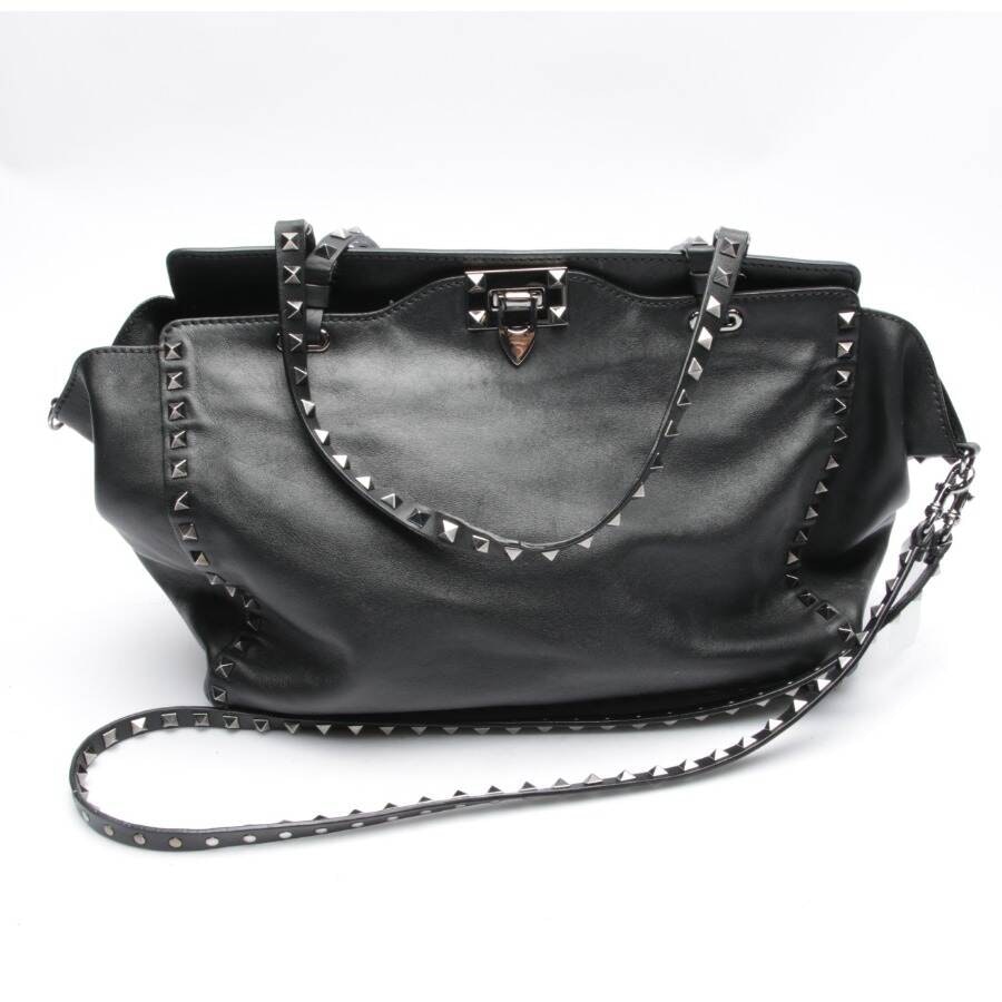 Valentino Rockstud Schultertasche Schwarz von Valentino