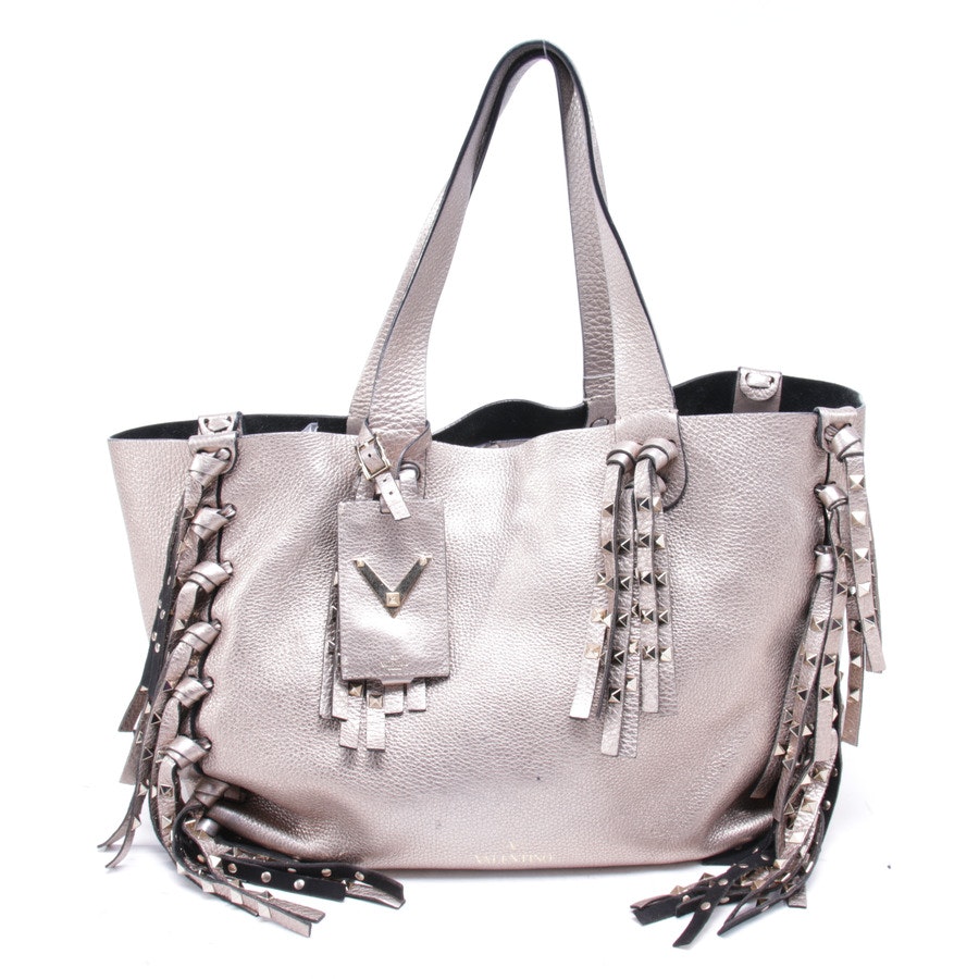 Valentino Rockstud Shopper Roségold von Valentino