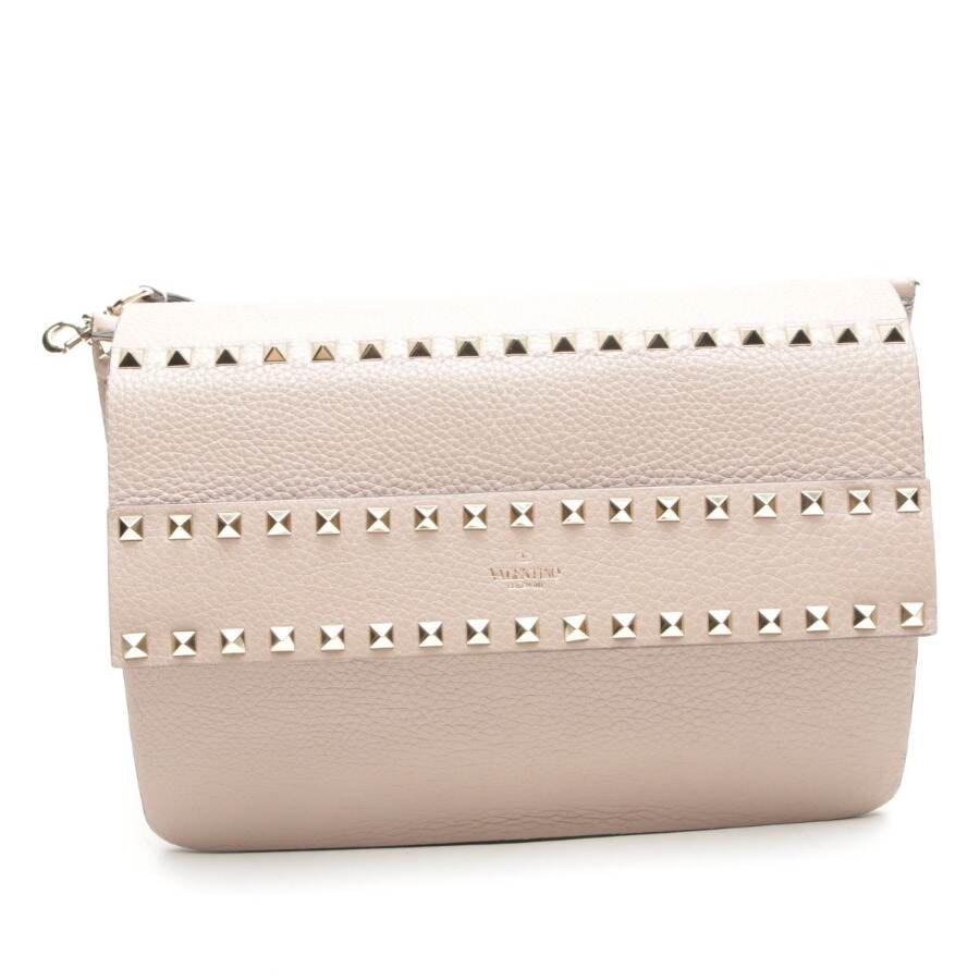 Valentino Rockstud Umhängetasche Roségold von Valentino