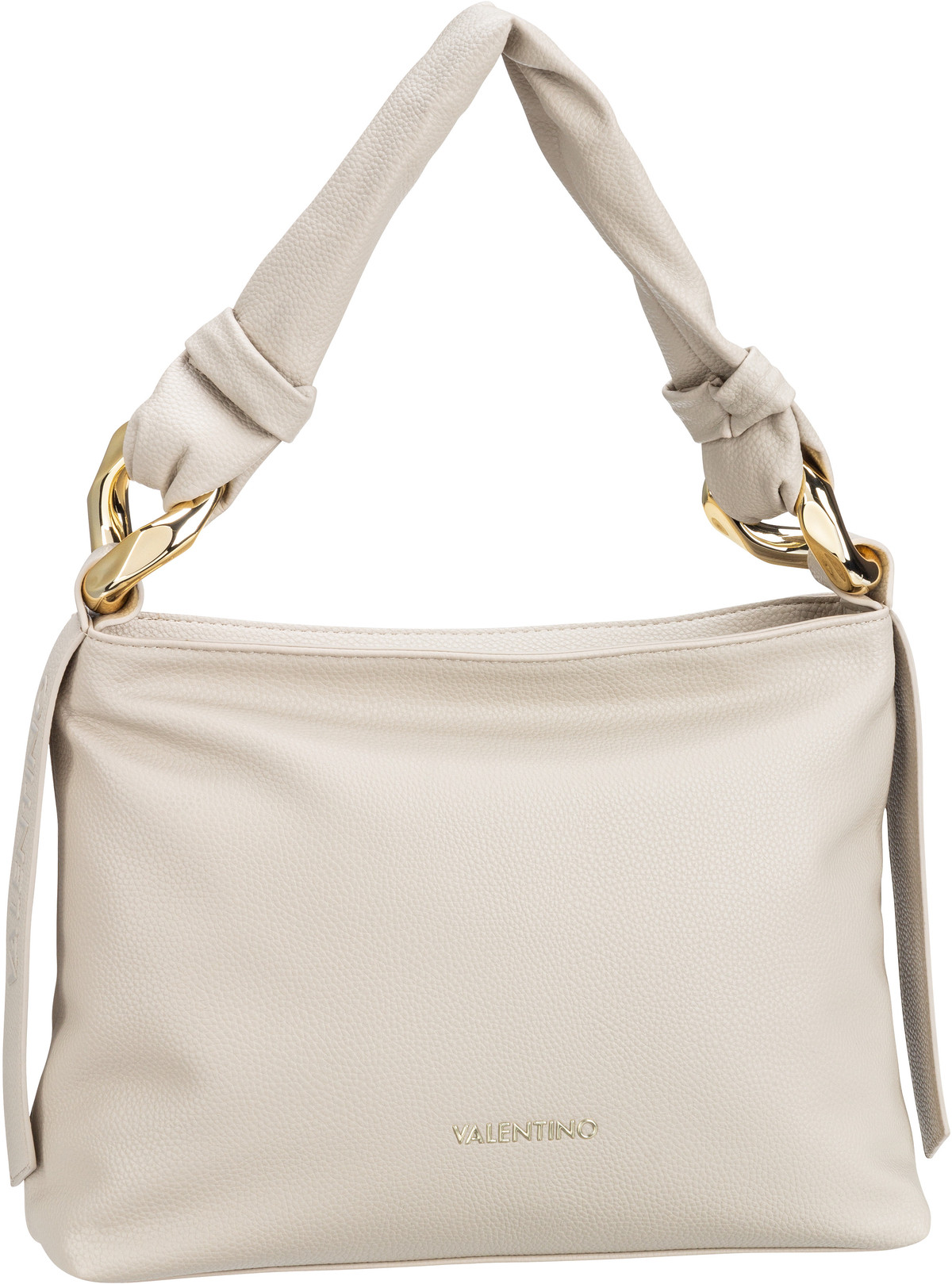 Valentino Ring RE Hobo Bag L01  in Beige (12.3 Liter), Beuteltasche von Valentino