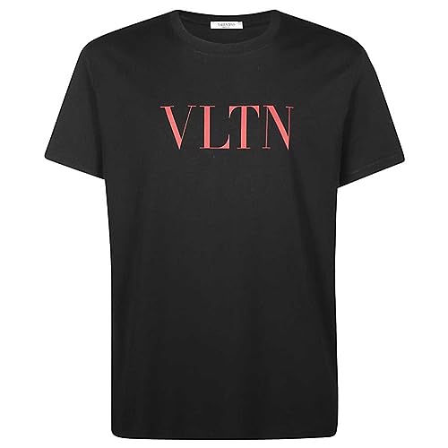 Valentino TV3MG10V3LE 0NR Herren T-Shirt Schwarz von Valentino