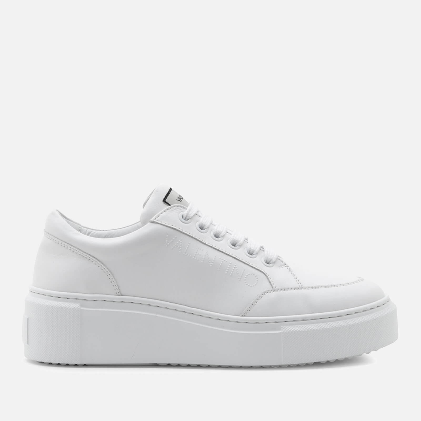 Valentino Women's Baraga Summer Embossed Leather Flatform Trainers - UK 3 von Valentino