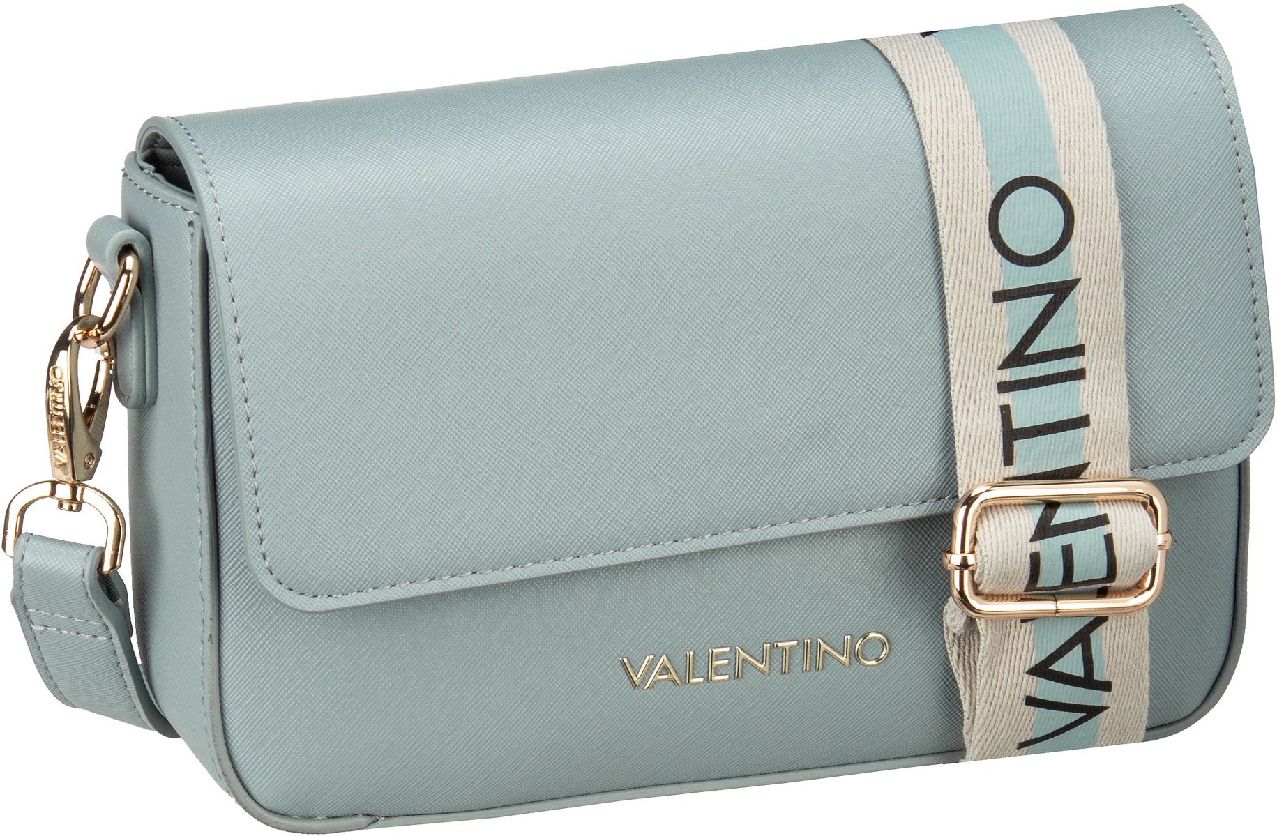 Valentino Zero RE Flap Bag 303  in Blau (2.2 Liter), Umhängetasche von Valentino