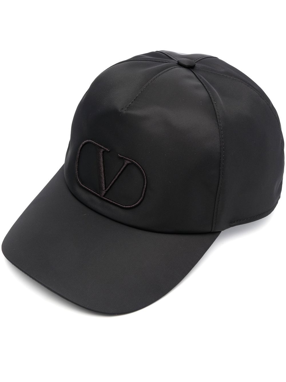 Valentino Garavani Baseballkappe mit Logo-Stickerei - Schwarz von Valentino Garavani