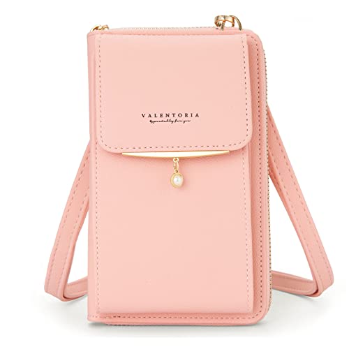 Damen-Umhängetasche, kleine Schultertasche, börse, Reisekarten, Handtasche von Valentoria