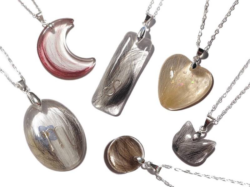 Personalisierte Andenken-Halskette Haustierschmuck von ValenwoodVixen