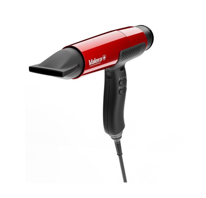 Valera Haartrockner Valera MatriXcare AI Haartrockner rot metallisch, Stylisches metallic rotes Design von Valera