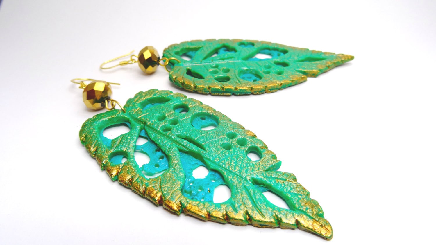 Ohrhänger, Glitzerohrringe, Blumenohrringe, Boho, Grüngold Ohrringe, Maskerade Boho Chic Ohrhänger, Glitzerohrringe, Blumenohrringe, Boho, Grüngold Ohrringe, Maskerade Boho Chic von ValeriBell