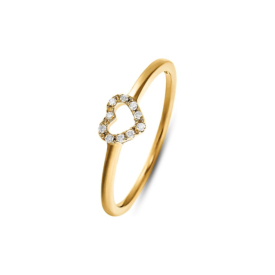 Valeria Damenring 88075455 375er Gelbgold von Valeria