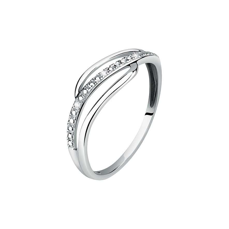 Valeria Damenring 89114527 375er Weißgold von Valeria