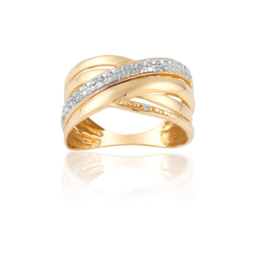 Valeria Damenring 89121353 585er Gelbgold von Valeria