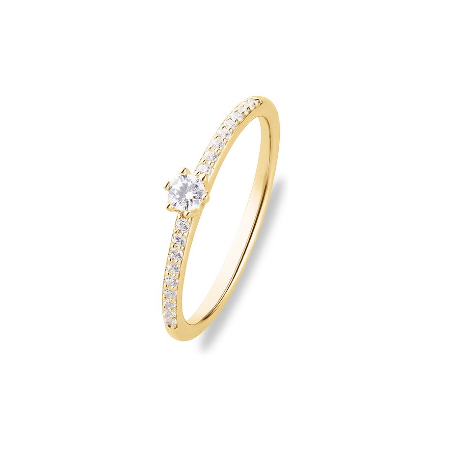 Valeria Damenring 89220119 585er Gelbgold von Valeria