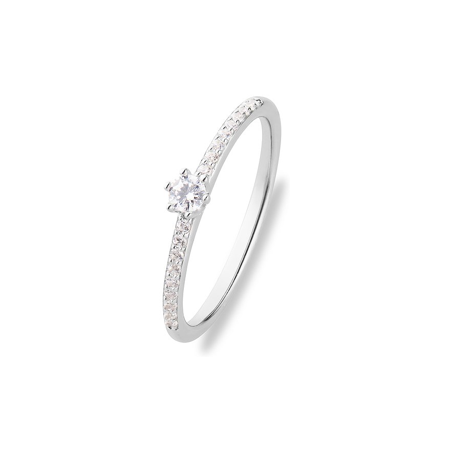 Valeria Damenring 89220233 585er Weißgold von Valeria