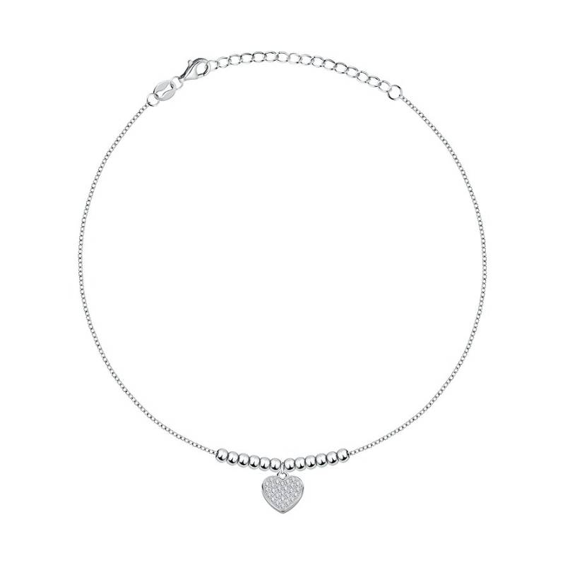 Valeria Fußkette 89084873 925er Silber, recycelt von Valeria