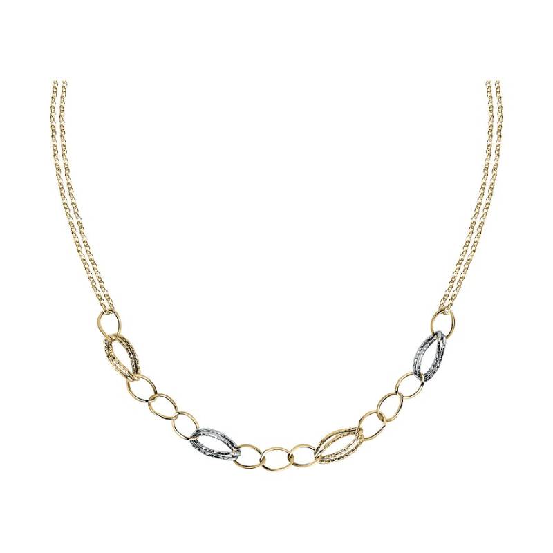 Valeria Kette 89131952 585er Gelbgold, 585er Weißgold von Valeria