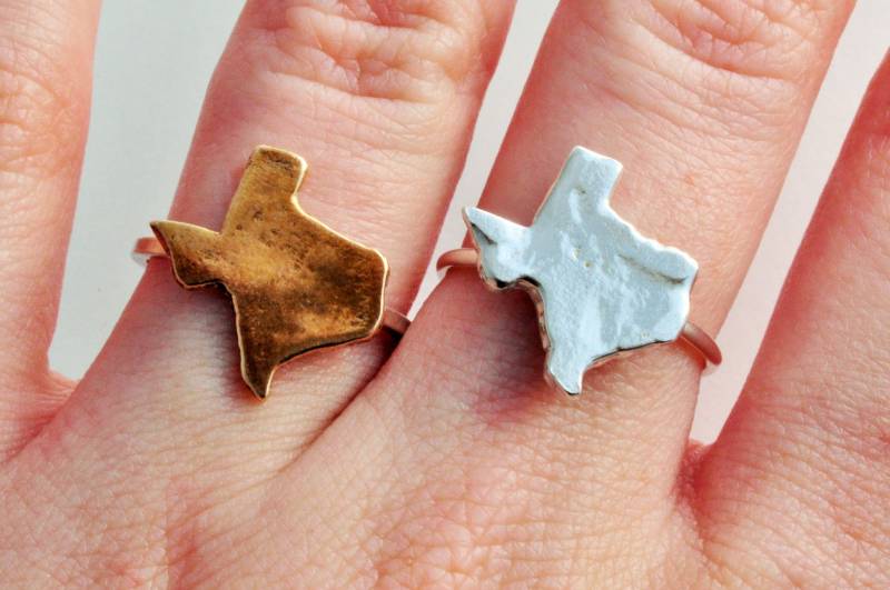 Texas State Pride Ring von ValerieMorganDesigns