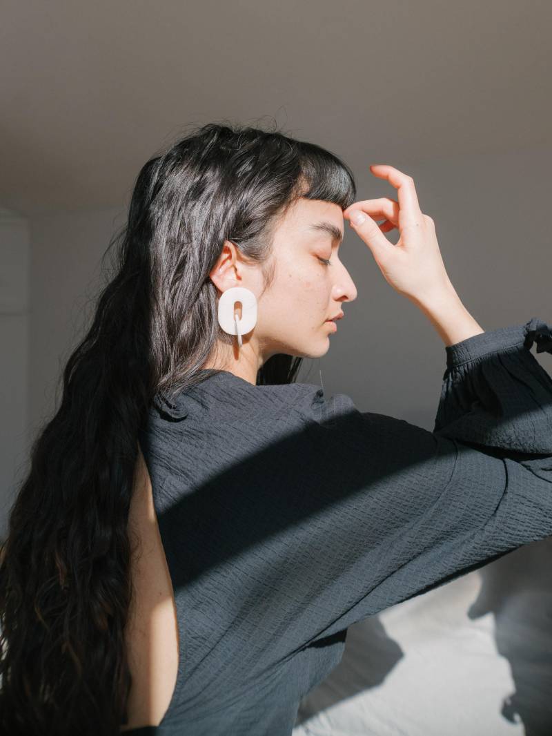 M A R I E Transparent Perlmutt ~ Neue Statement-Unikate Aus Polmyerton~Moderner Boho Schmuck~ M A R I E Transparent Perlmutt ~ Neue Statement-Unikate Aus Polmyerton~Moderner Boho Schmuck~ von ValerieVienne