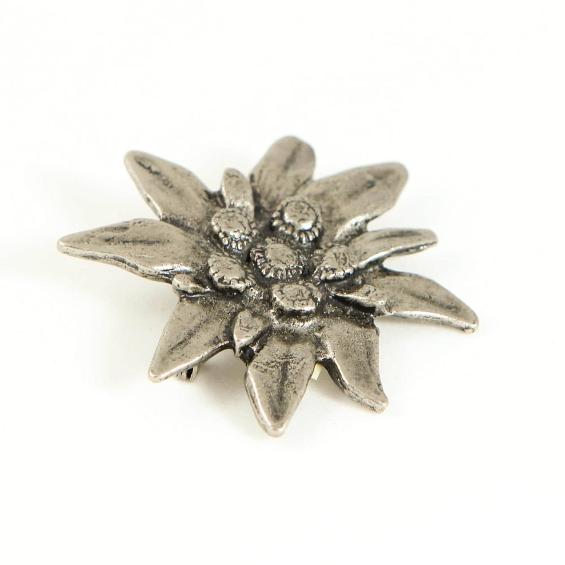 Tuchring Edelweiss 47 Mm | Altsilber von ValerinaKreativ