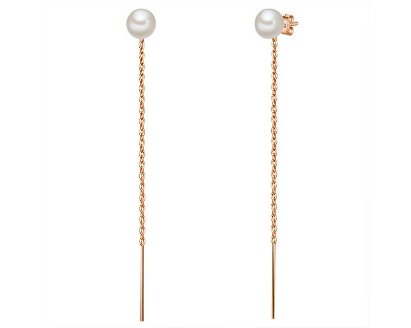 Valero Pearls Paar Ohrhänger Set: VP839 (2-tlg), mit Süßwasser-Zuchtperlen von Valero Pearls