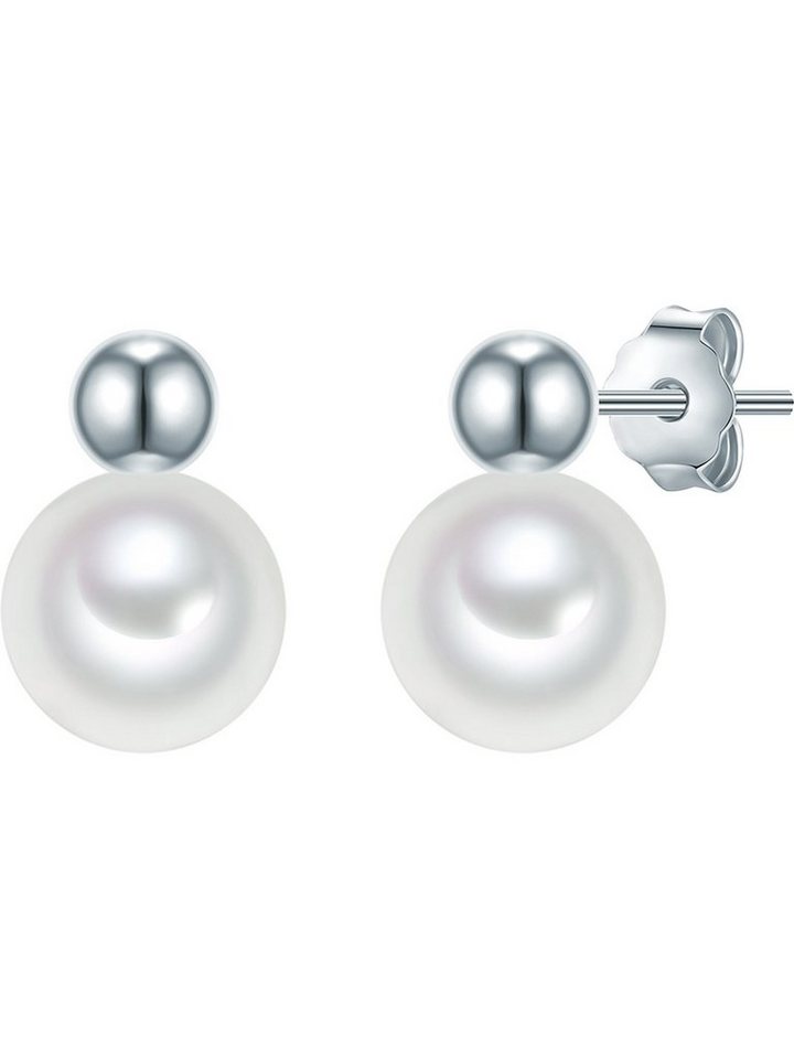 Valero Pearls Paar Ohrstecker Valero Pearls Damen-Ohrstecker 925er Silber, Perle von Valero Pearls
