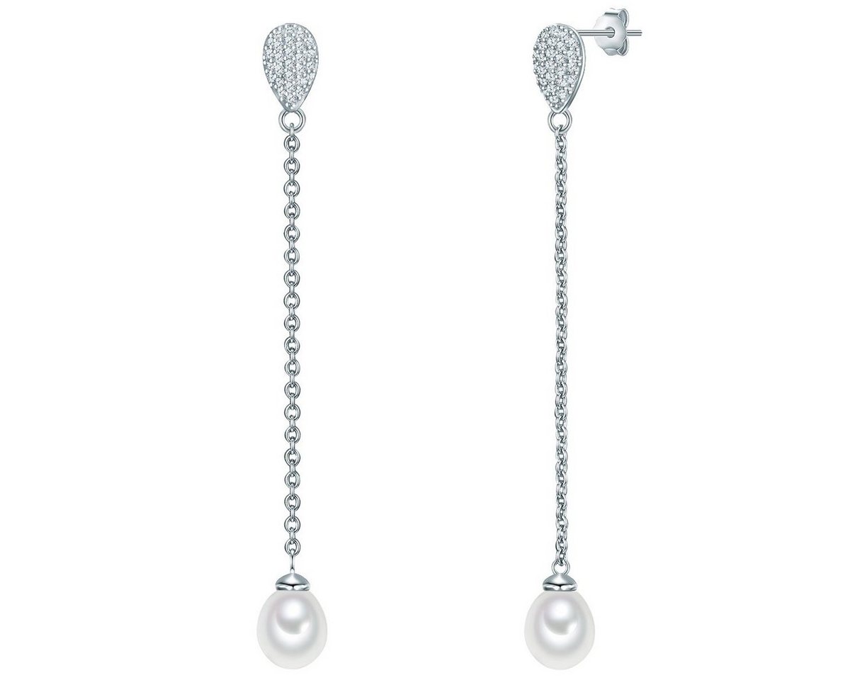 Valero Pearls Paar Ohrstecker silber, aus Sterling Silber von Valero Pearls