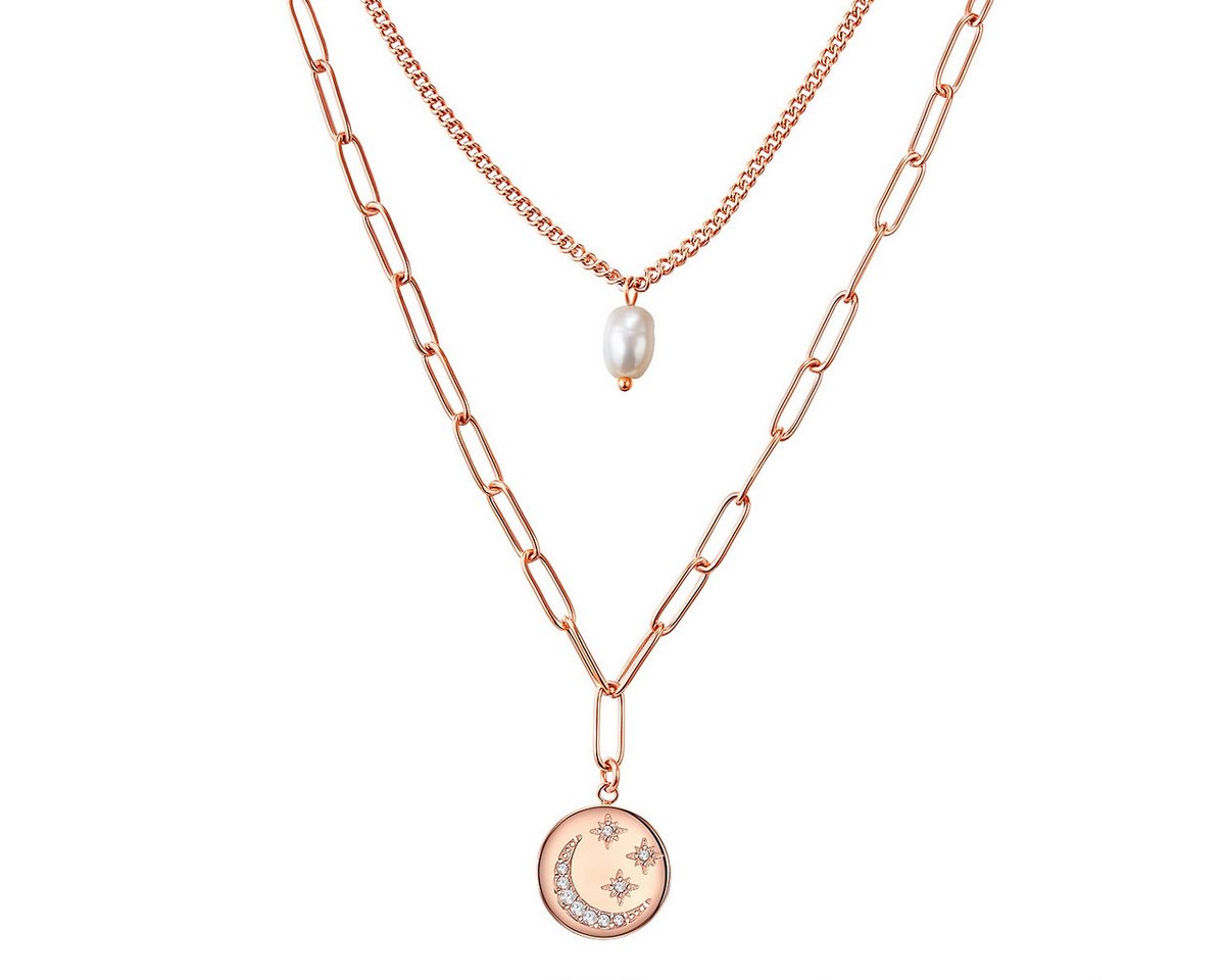 Valero Pearls Panzerkette VP794 (1-tlg), mit Süßwasser-Zuchtperle von Valero Pearls