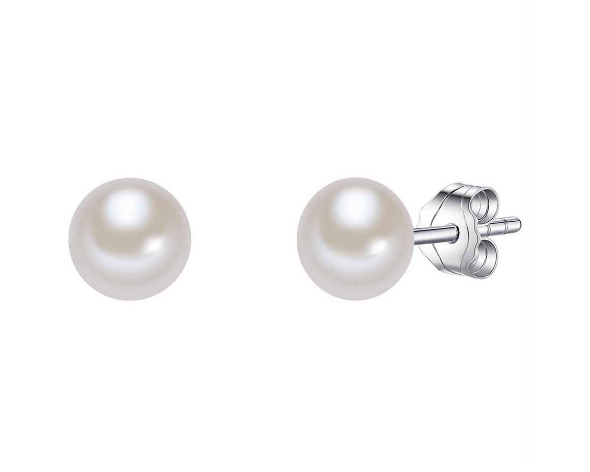 Valero Pearls Perlenohrringe silber, aus Sterling Silber von Valero Pearls