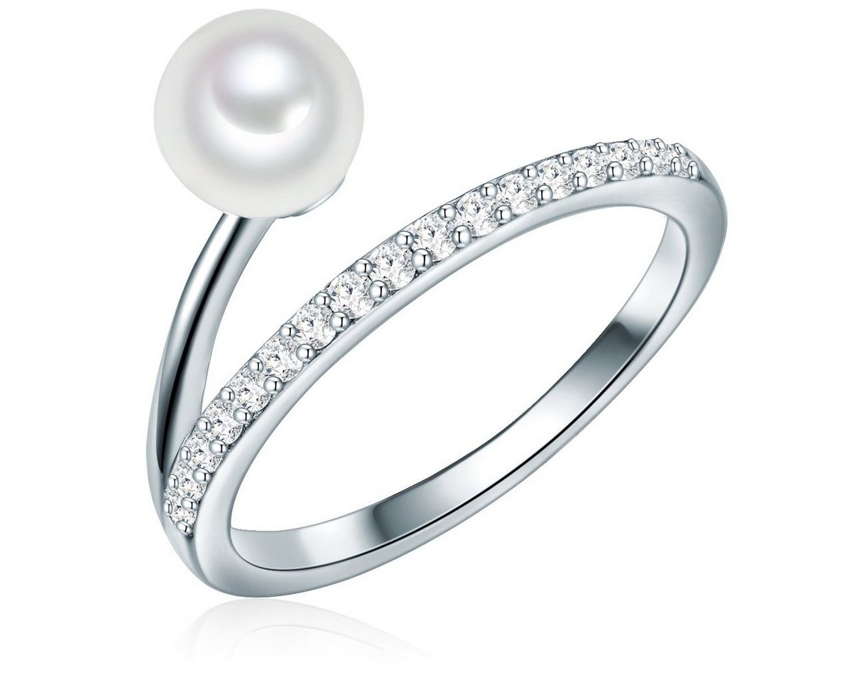 Valero Pearls Silberring silber, aus Sterling Silber von Valero Pearls