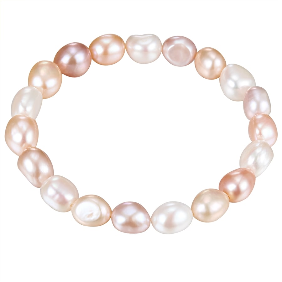 Valero Pearls  Valero Pearls Perlen-Armband Süßwasser-Zuchtperle in Multicolor Armband 1.0 pieces von Valero Pearls