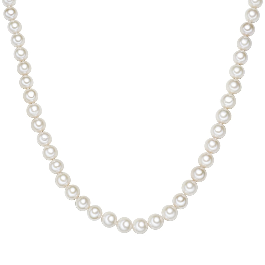 Valero Pearls  Valero Pearls Perlen-Kette Sterling Silber Süßwasser-Zuchtperle in Silber Halskette 1.0 pieces von Valero Pearls