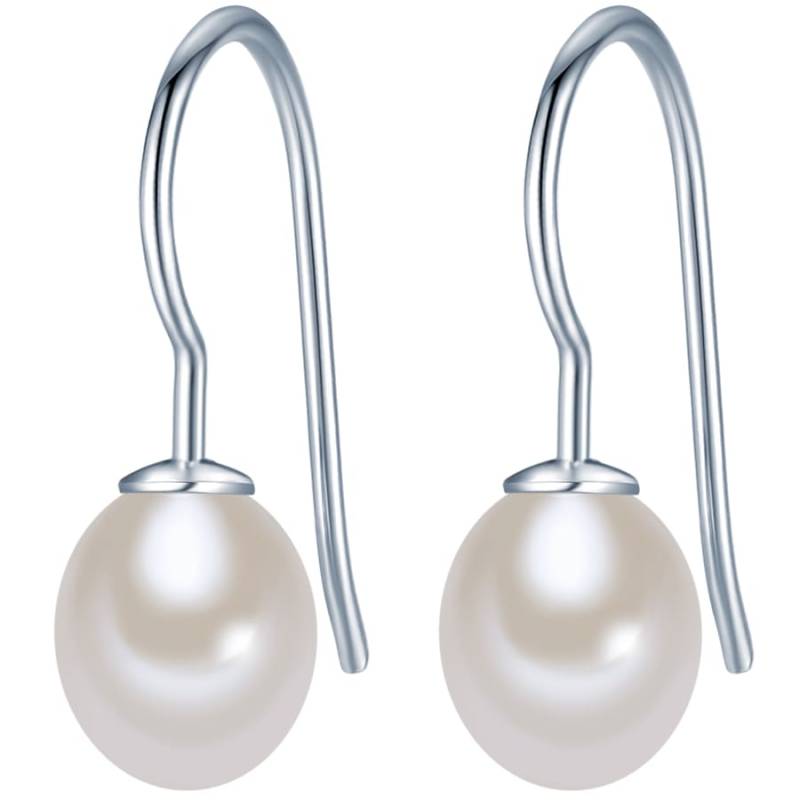 Valero Pearls  Valero Pearls Perlen-Ohrhänger Sterling Silber Süßwasser-Zuchtperle in Silber Ohrring 1.0 pieces von Valero Pearls