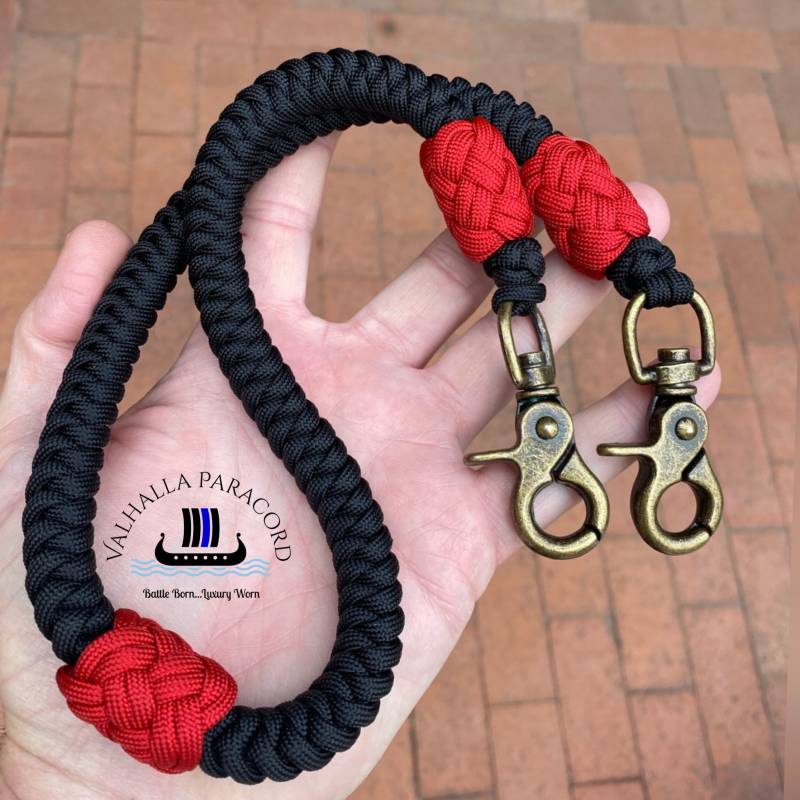 Paracord Geldbörsenkette - Turkshead Edition von ValhallaParacord