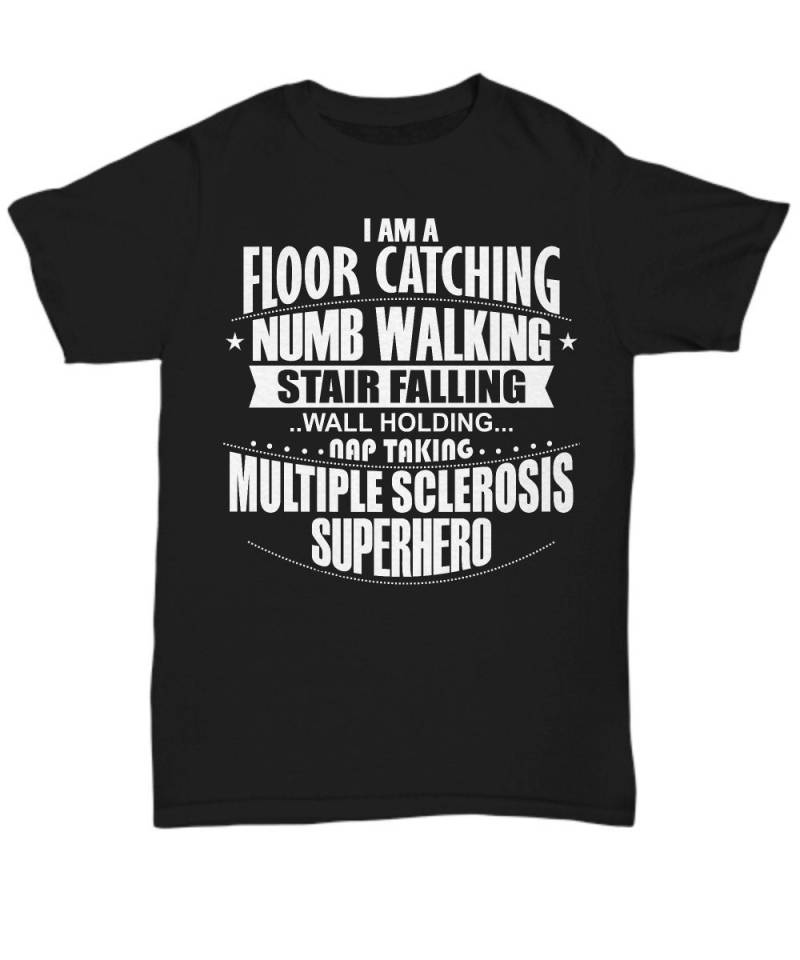 Multiple Sklerose Superhelden T-Shirt Für Frauen Und Männer von ValhallasGlory