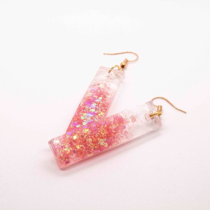 Coral Sprinkles - Drop Earrings von Valibelle