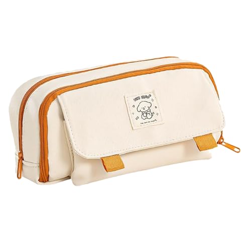 Valicaer Federmäppchen Federtaschen Großes Federmäppchen Große Kapazität Pencil Case groß Pencil case Aesthetic etui federmappe Bleistift Tasche tragbar, multifunktional ​für Schule von Valicaer