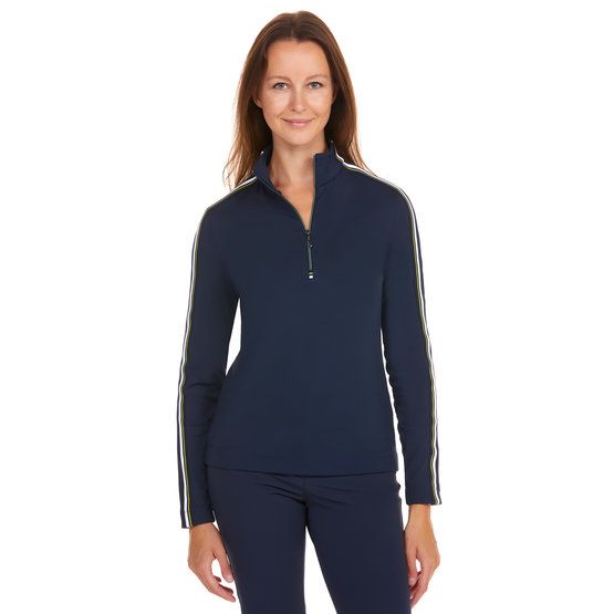 Valiente 1/2 Zip Stretch Midlayer Thermo navy von Valiente