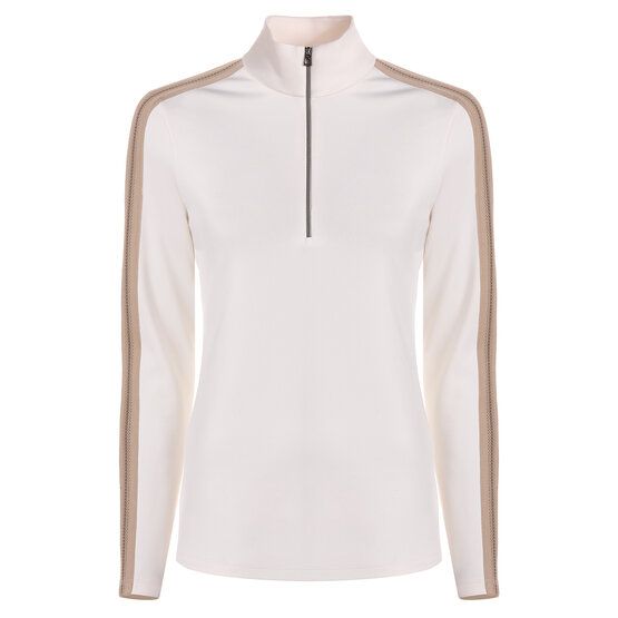 Valiente 1/2 Zip Stretch Thermo Midlayer ecru von Valiente